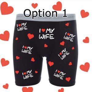Personalized Men’s Underwear – Funny 'I Love My Wife …